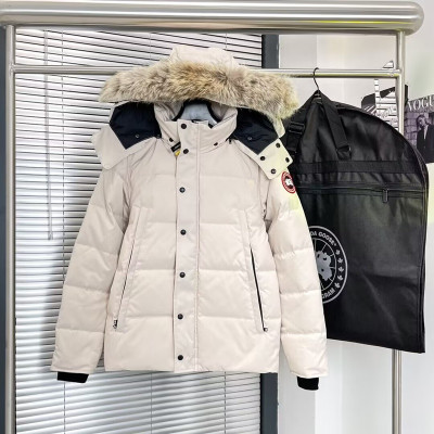 [캐나다구스]Canada goose 2023 Mm/Wm Patch Logo Casual Goose Down Padding Parka - 캐나다구스 2023 남자 패치 로고 캐쥬얼 구스다운 패딩 파카 Can0287x.Size(m - 3xl).그레이