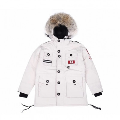 [캐나다구스]Canada goose 2020 Mm/Wm Patch Logo Casual Goose Down Padding Parka - 캐나다구스 2020 남자 패치 로고 캐쥬얼 구스다운 패딩 파카 Can0289x.Size(2xs - 2xl).화이트