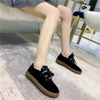 Ugg 2020 Women's Wool Sneakers - 어그 2020 여서용 털단화,Size(225-255),UGGS0075,블랙