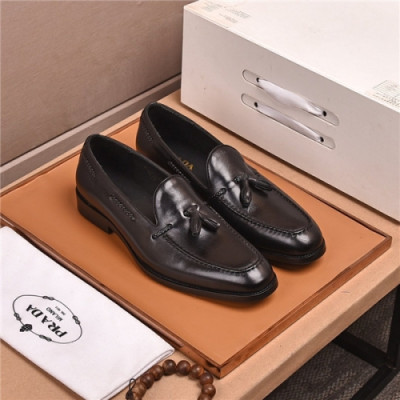 Prada 2020 Men's Leather Oxford Shoes  - 프라다 2020 남서용 레더 옥스퍼드 슈즈,Size(240-275),PRAS0615,블랙