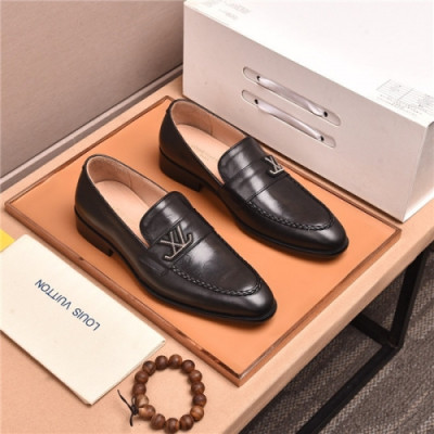 Louis Vuitton 2020 Men's Leather Oxford Shoes - 루이비통 2020 남서용 옥스퍼드 슈즈,Size(240-275),LOUS1449,블랙