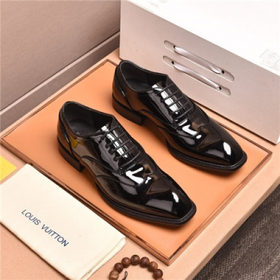 Louis Vuitton 2020 Men's Leather Oxford Shoes - 루이비통 2020 남서용 옥스퍼드 슈즈,Size(240-275),LOUS1454,블랙