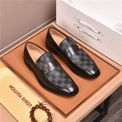 Louis Vuitton 2020 Men's Leather Oxford Shoes - 루이비통 2020 남서용 옥스퍼드 슈즈,Size(240-275),LOUS1458,블랙