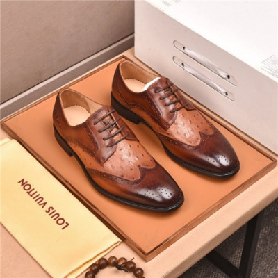 Louis Vuitton 2020 Men's Leather Oxford Shoes - 루이비통 2020 남서용 옥스퍼드 슈즈,Size(240-275),LOUS1461,브라운