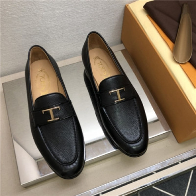 Tod's 2020 Men's Leather Loafer - 토즈 2020 남성용 레더 로퍼,Size(240-275),TODS0130,블랙