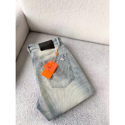 [에르메스]Hermes 2023 Mens Business Cotton Pants - 에르메스 2023 남성 비지니스 코튼 팬츠 Her0548x.Size(30 - 38).블루