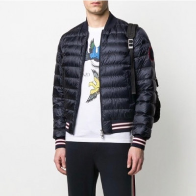 [몽클레어]Moncler 2020 Mens Patch Logo Modern Duck Down Padding - 몽클레어 2020 남성 패치 로고 모던 덕다운 패딩 Moc01971x.Size(1 - 5).네이비