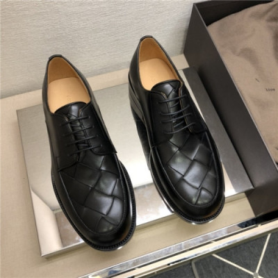 Bottega Veneta 2020 Men's Leather Oxford Shoes - 보테가 베네타 2020 남성용 레더 옥스퍼더 슈즈,Size(240-275),BVS0184,블랙