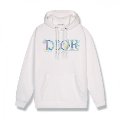 [디올]Dior 2020 Mm/Wm  Logo Casual Cotton Hoodie - 디올 2020 남/녀 로고 캐쥬얼 코튼 후디 Dio0934x.Size(s - xl).화이트