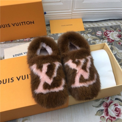 Louis Vuitton 2020 Women's Mink Flat - 루이비통 2020 여서용 밍크 블렛,Size(225-255),LOUS1473,브라운