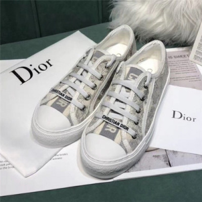 Dior 2020 Women's Embroidery Sneakers - 디올 2020 여성용 임브로이더리 스니커즈,Size(225-255),DIOS0255,화이트