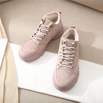 Ugg 2020 Women's Leather Wool Sneakers - 어그 2020 여성용 레더 울 스니커즈,Size(225-255),UGGS0108,핑크