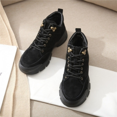 Ugg 2020 Women's Leather Wool Sneakers - 어그 2020 여성용 레더 울 스니커즈,Size(225-255),UGGS0109,블랙