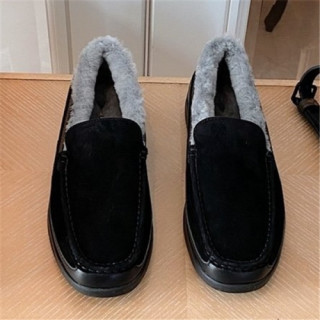 Ugg 2020 Men's Leather Wool Loafer - 어그 2020 남성용 레더 울 로퍼,Size(240-275),UGGS0118,블랙