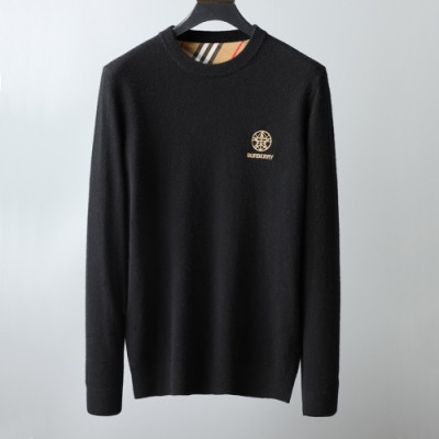 [버버리]Burberry 2020 Mens Casual Sweaters - 버버리 2020 남성 캐쥬얼 스웨터 Bur03343x.Size(m - 3xl).블랙