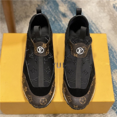 Louis Vuitton 2020 Men's Leather Sneakers - 루이비통 2020 남서용 레드 스니커즈,Size(240-275),LOUS1482,블랙