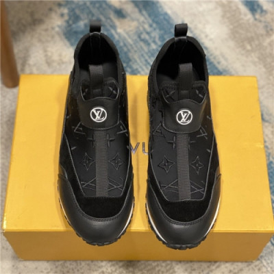 Louis Vuitton 2020 Men's Leather Sneakers - 루이비통 2020 남서용 레드 스니커즈,Size(240-275),LOUS1483,블랙