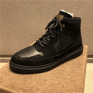 Ugg 2020 Men's Leather Wool Sneakers - 어그 2020 남서용 레더 울 스니커즈,Size(240-275),UGGS0133,블랙