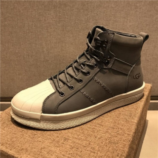 Ugg 2020 Men's Leather Wool Sneakers - 어그 2020 남서용 레더 울 스니커즈,Size(240-275),UGGS0135,그레이