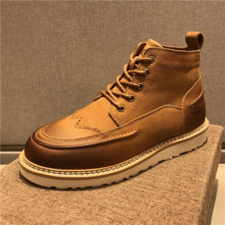 Ugg 2020 Men's Leather Wool Sneakers - 어그 2020 남서용 레더 울 스니커즈,Size(240-275),UGGS0141,카키
