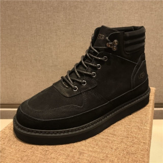 Ugg 2020 Men's Leather Wool Sneakers - 어그 2020 남서용 레더 울 스니커즈,Size(240-275),UGGS0142,블랙