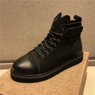 Ugg 2020 Men's Leather Wool Sneakers - 어그 2020 남서용 레더 울 스니커즈,Size(240-275),UGGS0144,블랙