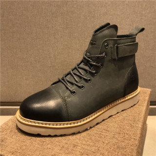 Ugg 2020 Men's Leather Wool Sneakers - 어그 2020 남서용 레더 울 스니커즈,Size(240-275),UGGS0145,그레이