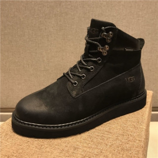 Ugg 2020 Men's Leather Wool Sneakers - 어그 2020 남서용 레더 울 스니커즈,Size(240-275),UGGS0146,블랙