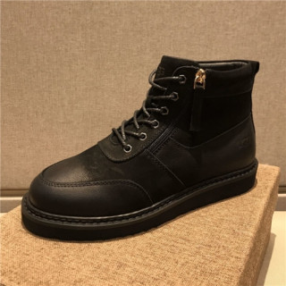 Ugg 2020 Men's Leather Wool Sneakers - 어그 2020 남서용 레더 울 스니커즈,Size(240-275),UGGS0149,블랙