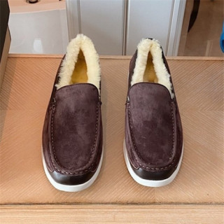Ugg 2020 Men's Leather Wool Loafer - 어그 2020 남성용 레더 울 로퍼,Size(240-275),UGGS0151,브라운