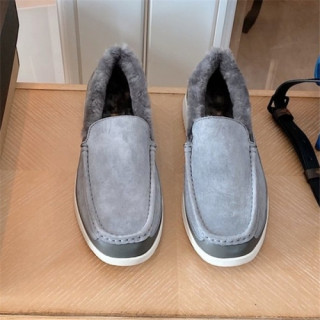 Ugg 2020 Men's Leather Wool Loafer - 어그 2020 남성용 레더 울 로퍼,Size(240-275),UGGS0152,그레이