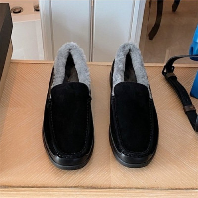 Ugg 2020 Men's Leather Wool Loafer - 어그 2020 남성용 레더 울 로퍼,Size(240-275),UGGS0153,블랙