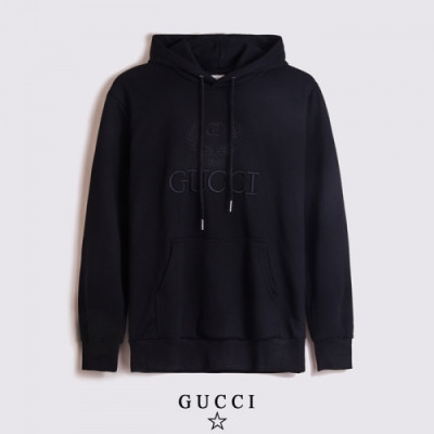 [구찌]Gucci 2020 Mm/Wm Logo Casual Oversize Cotton Hooded - 구찌 2020 남/녀 로고 캐쥬얼 오버사이즈 코튼 후드티 Guc03193x.Size(s - 2xl).블랙