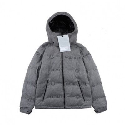 [몽클레어]Moncler 2020 Mens Patch Logo Modern Duck Down Padding - 몽클레어 2020 남성 패치 로고 모던 덕다운 패딩 Moc01985x.Size(m - 3xl).그레이