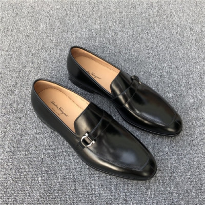 Salvatore Ferragamo 2020 Men's Leather Oxford Shoes - 페라가모 2020 남성용 레더 옥스퍼드 슈즈,Size(240-275),FGMS0467,블랙