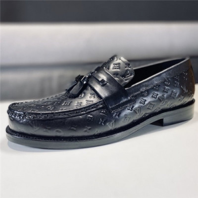 Louis Vuitton 2020 Men's Leather Loafer - 루이비통 2020 남성용 레더 로퍼,Size(240-275),LOUS1498,블랙