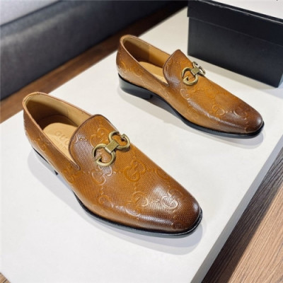 Gucci 2020 Men's Leather Oxford Shoes - 구찌 2020 남성용 레더 옥스퍼드 슈즈,Size(240-275),GUCS1276,카멜