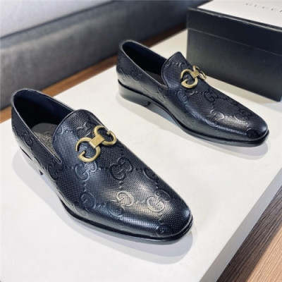 Gucci 2020 Men's Leather Oxford Shoes - 구찌 2020 남성용 레더 옥스퍼드 슈즈,Size(240-275),GUCS1277,블랙