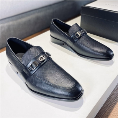 Gucci 2020 Men's Leather Oxford Shoes - 구찌 2020 남성용 레더 옥스퍼드 슈즈,Size(240-275),GUCS1279,블랙