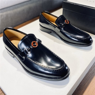 Gucci 2020 Men's Leather Oxford Shoes - 구찌 2020 남성용 레더 옥스퍼드 슈즈,Size(240-275),GUCS1281,블랙