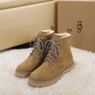 Ugg 2020 Women's Leather Wool Ankle Boots - 어그 2020 여성용 레더 울 앵글부츠,Size(225-255),),UGGS0161,카키