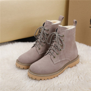 Ugg 2020 Women's Leather Wool Ankle Boots - 어그 2020 여성용 레더 울 앵글부츠,Size(225-255),),UGGS0162,핑크