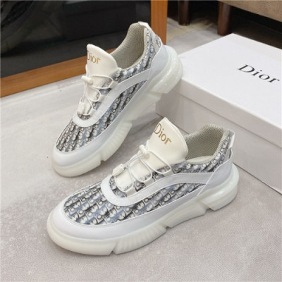 Dior 2020 Men's Leather Sneakers - 디올 2020 남성용 레더 스니커즈,Size(240-275),DIOS0256,화이트