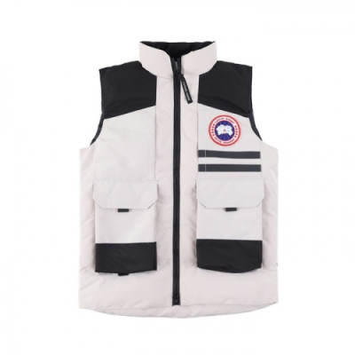 [캐나다구스]Canada Goose 2020 Mm/Wm Logo Duck Down Padding Vest - 캐나다구스 2020 남/녀 로고 덕다운 패딩조끼 Can0330x.Size(xs - 2xl).화이트