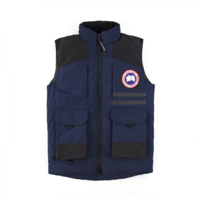 [캐나다구스]Canada Goose 2020 Mm/Wm Logo Duck Down Padding Vest - 캐나다구스 2020 남/녀 로고 덕다운 패딩조끼 Can0332x.Size(xs - 2xl).네이비