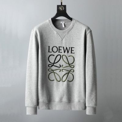 [로에베]Loewe 2020 Mm/Wm Logo Casual Cotton Tshirts - 로에베 2020 남/녀 로고 코튼 맨투맨 Loe0322x.Size(m - 3xl).그레이