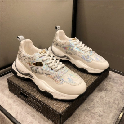 Dior 2020 Men's Leather Sneakers - 디올 2020 남성용 레더 스니커즈,Size(240-275),DIOS0262,화이트