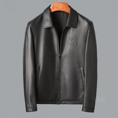 [구찌]Gucci 2020 Mens Classic Leather Jackets - 구찌 2020 남성 클래식 캐쥬얼 가죽 자켓 Guc03214x.Size(m - 3xl).블랙