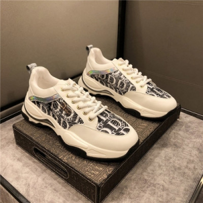 Dior 2020 Men's Leather Sneakers - 디올 2020 남성용 레더 스니커즈,Size(240-275),DIOS0265,화이트