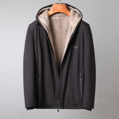 [프라다]Prada 2020 Mens Logo Casual Jackets - 프라다 2020 남/녀 로고 캐쥬얼 자켓 Pra01196x.Size(m - 3xl).블랙